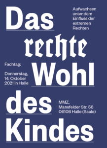 Titelblatt des Flyers zur Fachtagung "Das rechte Wohl des Kindes"