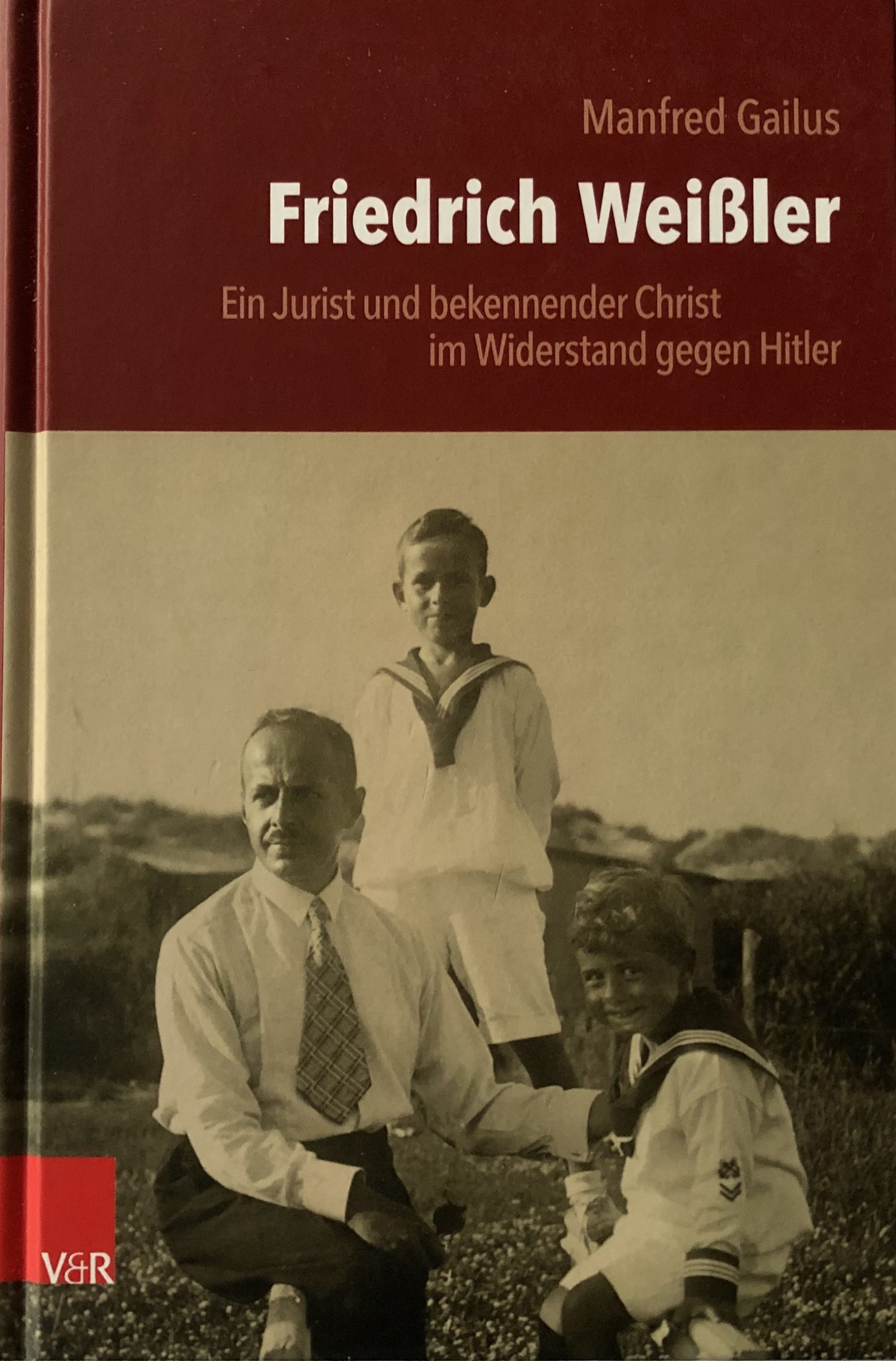 Buchcover zur Biographie über Friedrich Weißler