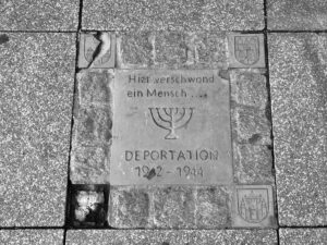 Gedenkplatte Deportationen