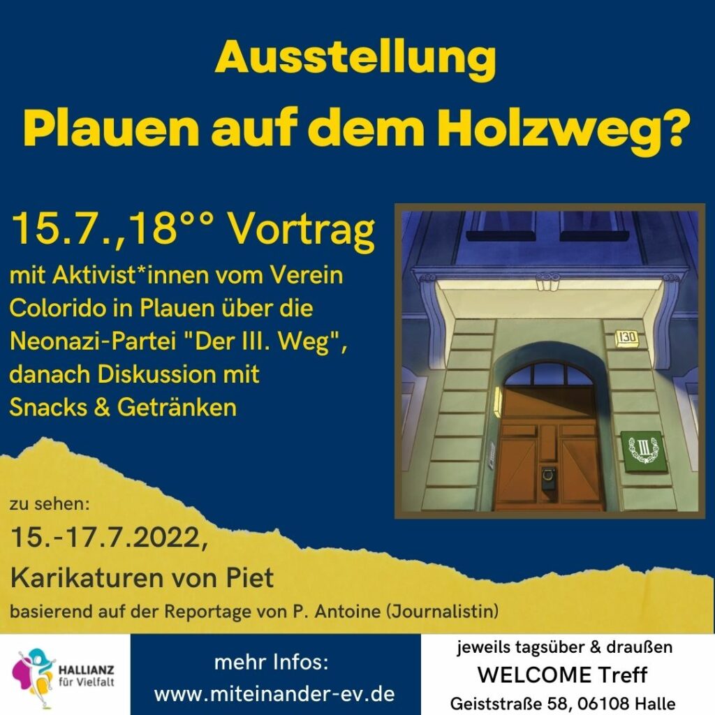 Exhibition Plauen on the way of wood