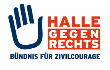 Logo des Bündnis Halle gegen Rechts